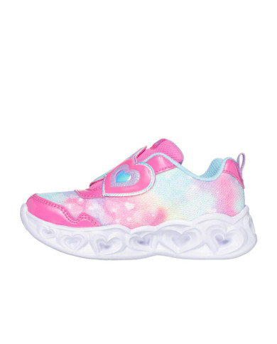 Buty dziecięce Skechers HEART LIGHTS LOVIN REFLECTION 302693NPKTQ Różowe - Sklep online Mastersport