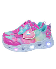 Buty dziecięce Skechers HEART LIGHTS LOVIN REFLECTION 302693NPKTQ Różowe - Sklep online Mastersport
