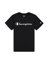 Koszulka dziecięca Champion CREWNECK T-SHIRT 305365KK001 Czarna - Sklep online Mastersport