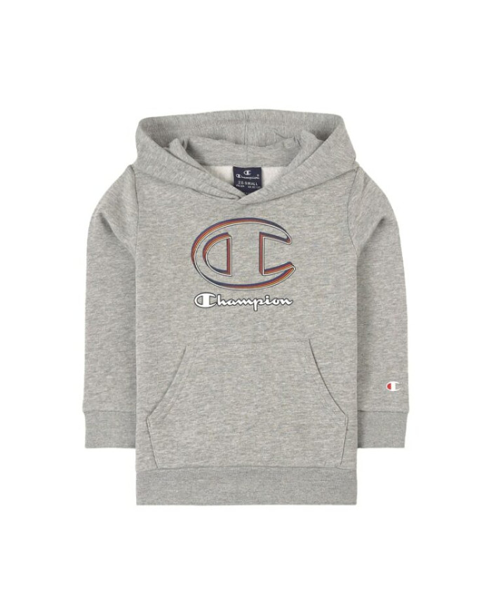 Bluza dziecięca Champion HOODED SWEATSHIRT 305784EM006 Szara - Sklep online Mastersport