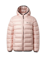 Kurtka dziecięca Champion HOODED JACKET 305826PS157 Różowa - Sklep online Mastersport