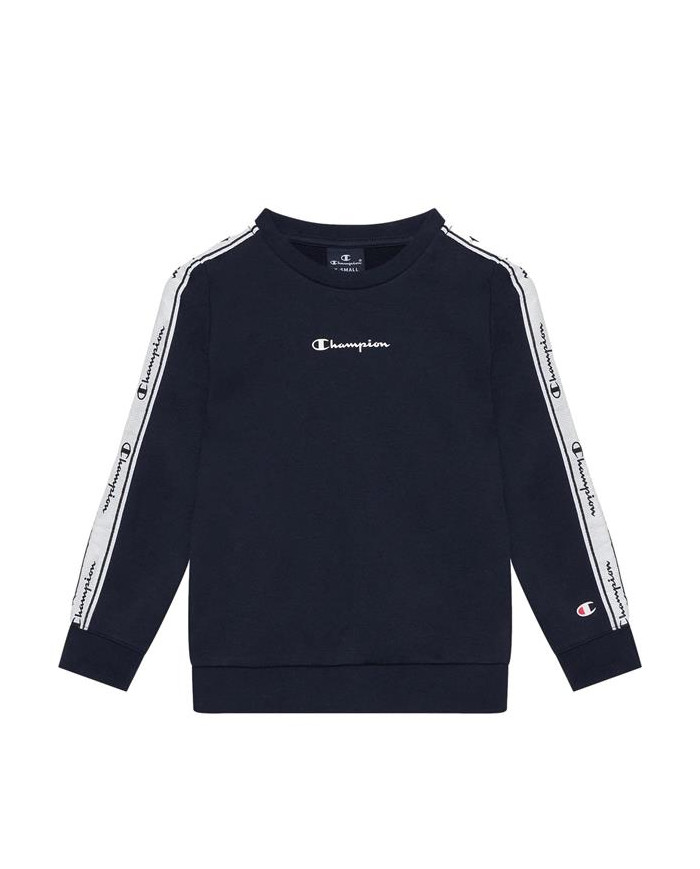 Bluza dziecięca Champion CREWNECK SWEATSHIRT 305918BS501 Niebieska - Sklep online Mastersport