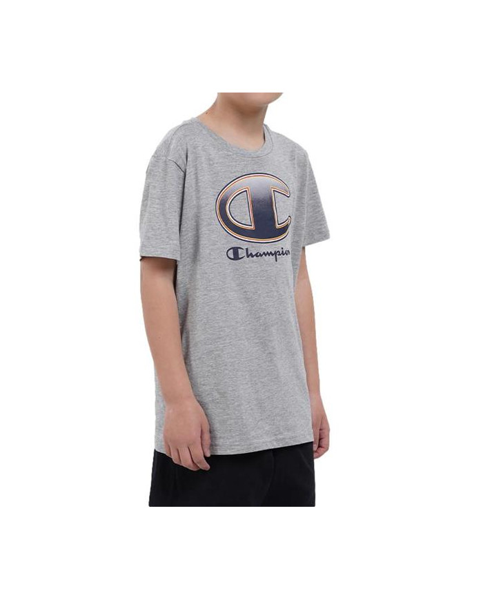 Koszulka dziecięca Champion CREWNECK T-SHIRT 305978EM006 Niebieska - Sklep online Mastersport