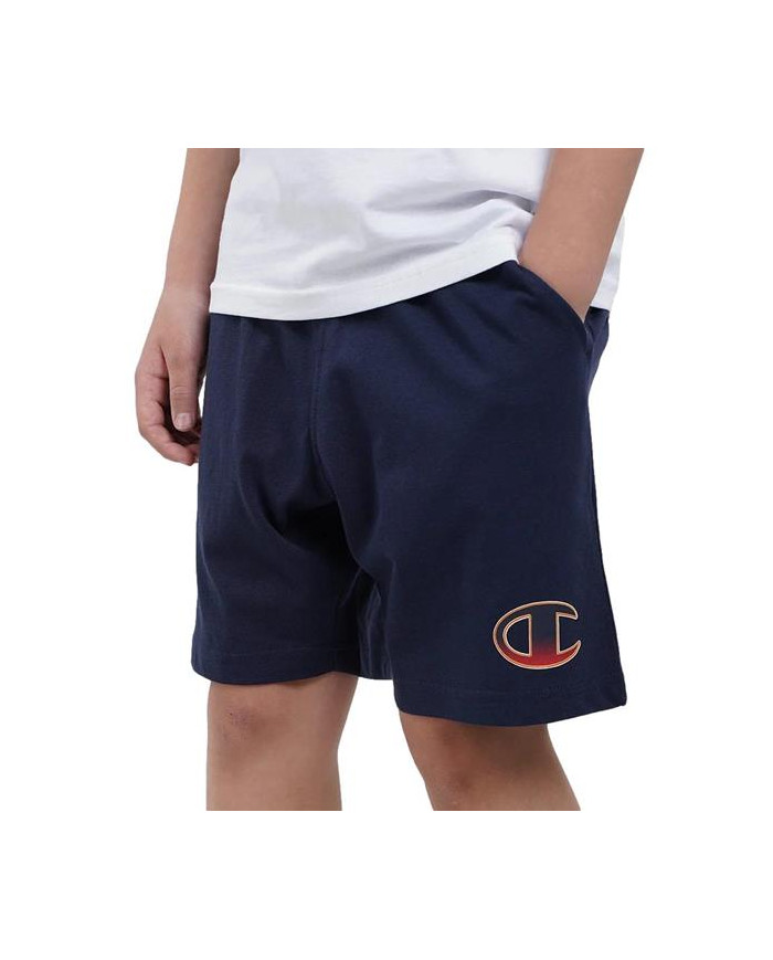Szorty dziecięce Champion SHORTS 305984BS503 Niebieskie - Sklep online Mastersport