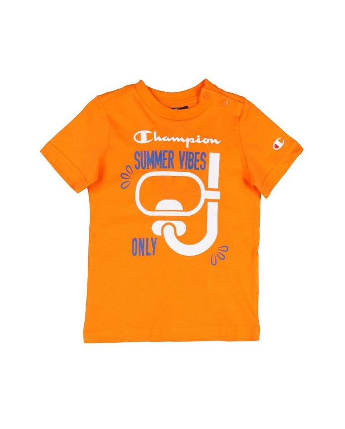 Dres dziecięcy Champion SET 306049OS017 Pomarańczowy - Sklep online Mastersport