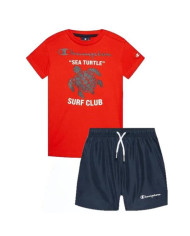 Dres dziecięcy Champion SET 306052RS046 Czerwony - Sklep online Mastersport