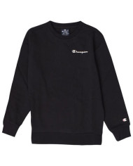 Bluza dziecięca Champion CREWNECK SWEATSHIRT 306127KK001 Czarna - Sklep online Mastersport