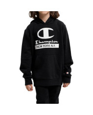 Bluza dziecięca Champion HOODED SWEATSHIRT 306169KK001 Czarna - Sklep online Mastersport
