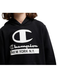 Bluza dziecięca Champion HOODED SWEATSHIRT 306169KK001 Czarna - Sklep online Mastersport