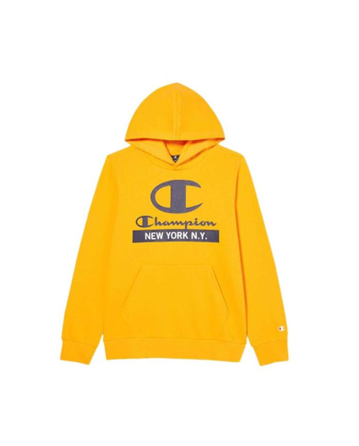Bluza dziecięca Champion HOODED SWEATSHIRT 306169YS113 Pomarańczowa - Sklep online Mastersport