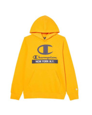 Bluza dziecięca Champion HOODED SWEATSHIRT 306169YS113 Pomarańczowa - Sklep online Mastersport