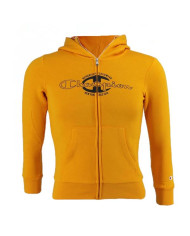 Bluza dziecięca Champion HOODED FULL ZIP SWEATSHIRT 306170YS113 Pomarańczowa - Sklep online Mastersport