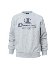 Bluza dziecięca Champion CREWNECK SWEATSHIRT 306172EM006 Niebieska - Sklep online Mastersport