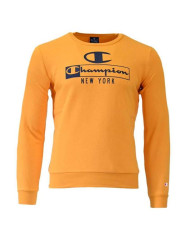 Bluza dziecięca Champion CREWNECK SWEATSHIRT 306172YS113 Żółta - Sklep online Mastersport