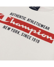 Koszulka dziecięca Champion CREWNECK T-SHIRT 306174WW001 Biała - Sklep online Mastersport