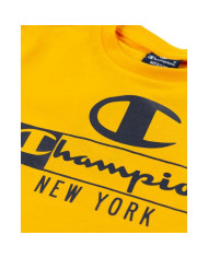 Koszulka dziecięca Champion CREWNECK T-SHIRT 306174YS113 Żółta - Sklep online Mastersport