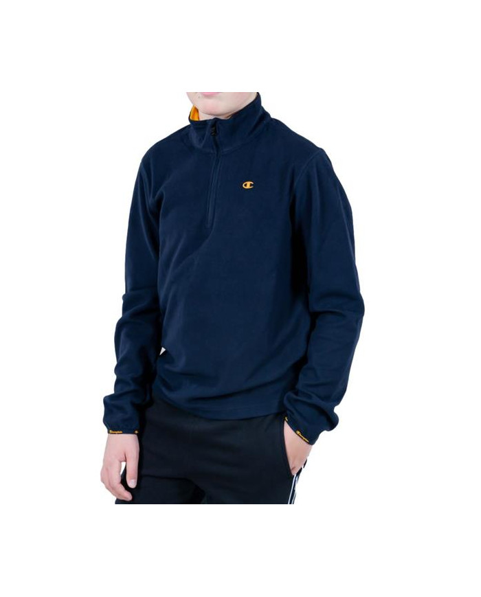 Bluza dziecięca Champion FULL ZIP TOP 306196BS501 Niebieska - Sklep online Mastersport
