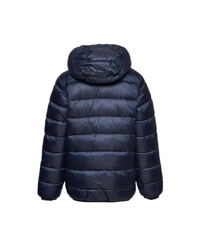 Kurtka dziecięca Champion HOODED JACKET 306197BS501 Niebieska - Sklep online Mastersport