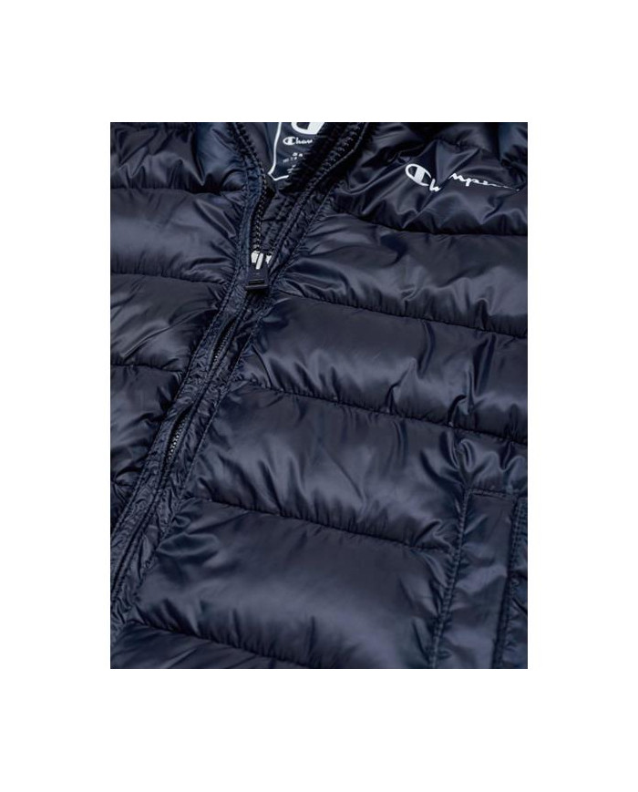 Kurtka dziecięca Champion HOODED JACKET 306197BS501 Niebieska - Sklep online Mastersport