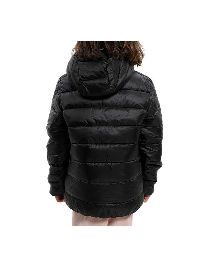 Kurtka dziecięca Champion HOODED JACKET 306197KK001 Czarna - Sklep online Mastersport