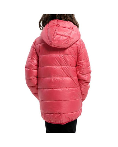 Kurtka dziecięca Champion HOODED JACKET 306197PS171 Różowa - Sklep online Mastersport