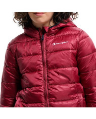 Kurtka dziecięca Champion HOODED JACKET 306197RS506 Czerwona - Sklep online Mastersport