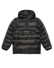 Kurtka dziecięca Champion HOODED JACKET 306199KK001 Czarna - Sklep online Mastersport