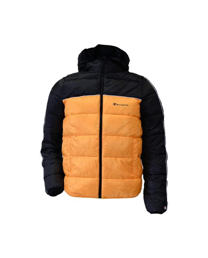 Kurtka dziecięca Champion HOODED JACKET 306200KK001 Czarna - Sklep online Mastersport