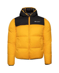 Kurtka dziecięca Champion HOODED JACKET 306201YS113 Żółta - Sklep online Mastersport
