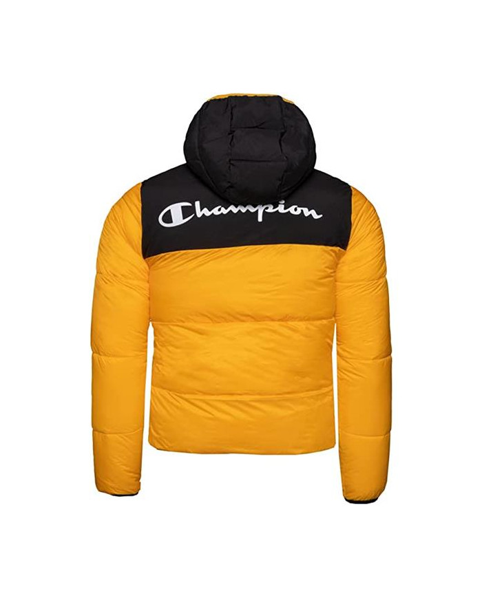 Kurtka dziecięca Champion HOODED JACKET 306201YS113 Żółta - Sklep online Mastersport
