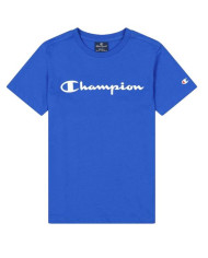 Koszulka dziecięca Champion CREWNECK T-SHIRT 306285BS071 Niebieska - Sklep online Mastersport