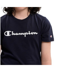 Koszulka dziecięca Champion CREWNECK T-SHIRT 306285BS501 Niebieska - Sklep online Mastersport