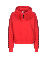 Bluza damska Kappa GAMINA SWEAT 30706917-1664 Czerwona - Sklep online Mastersport