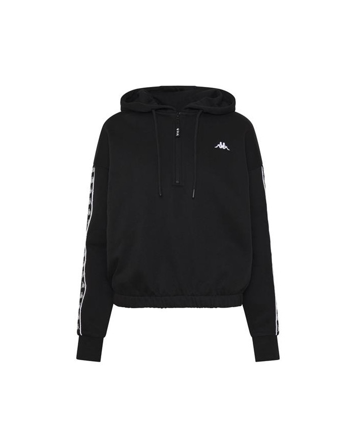 Bluza damska Kappa GAMINA SWEAT 30706919-4006 Czarna - Sklep online Mastersport