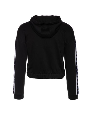 Bluza damska Kappa GAMINA SWEAT 30706919-4006 Czarna - Sklep online Mastersport