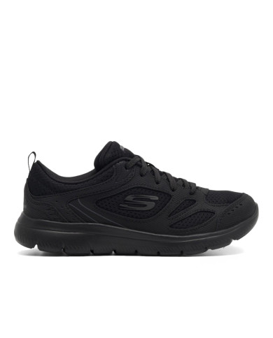 Buty damskie Skechers SUMMITS SUITED 12982BBK Czarne - Sklep online Mastersport