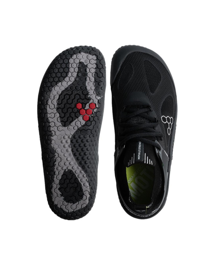 Buty damskie Vivobarefoot MOTUS STRENGTH MENS OBSIDIAN/GREY 309490-15 Czarne - Sklep online Mastersport