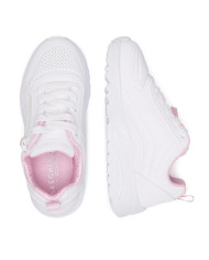 Buty dziecięce Skechers UNO LITE EASY ZIP 310387LWHT Białe - Sklep online Mastersport