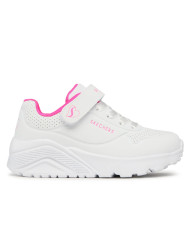 Buty dziecięce Skechers UNO LITE 310451LWHP Białe - Sklep online Mastersport