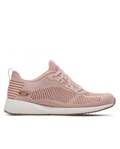 Buty damskie Skechers BOBS SQUAD 31347BLSH Różowe - Sklep online Mastersport