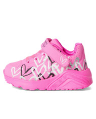 Buty dziecięce Skechers UNO LITE - LOVE LEVITATE 314078NHPMT Różowe - Sklep online Mastersport