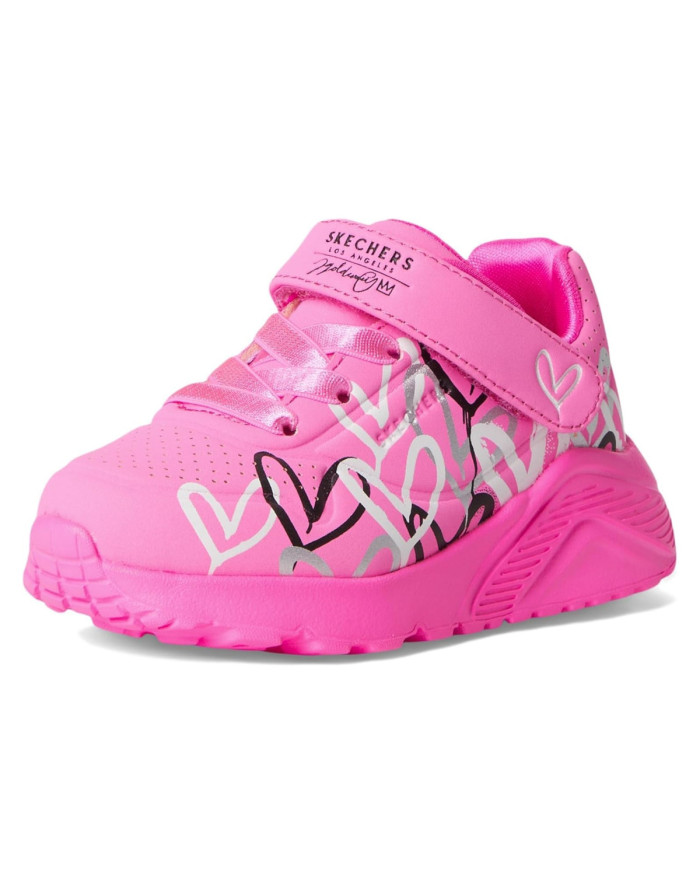 Buty dziecięce Skechers UNO LITE - LOVE LEVITATE 314078NHPMT Różowe - Sklep online Mastersport
