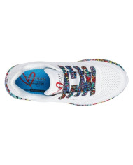 Buty dziecięce Skechers UNO LITE-SUBTLE LOVE 314088LWMLT Białe - Sklep online Mastersport