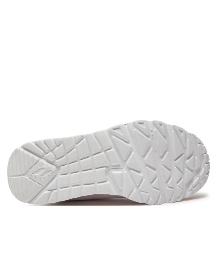 Buty damskie Skechers UNO LITE LOVELY LUV 314976LWRPK Białe - Sklep online Mastersport