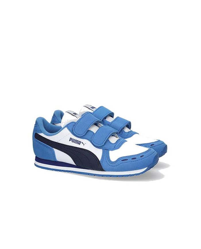 Buty dziecięce Puma CABANA RACER SL V PS 36073290 Niebieskie - Sklep online Mastersport