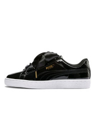 Buty damskie Puma BASKET HEART PATENT 36307301 Czarne - Sklep online Mastersport
