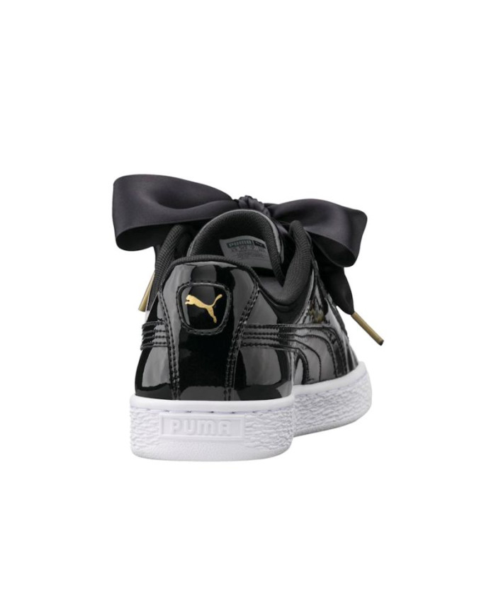 Buty damskie Puma BASKET HEART PATENT 36307301 Czarne - Sklep online Mastersport