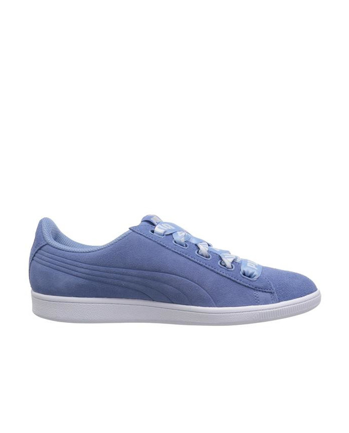 Buty damskie Puma VIKKY PLATFORM RIBBON 36531203 Niebieskie - Sklep online Mastersport