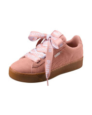 Buty damskie Puma VIKKY PLATFORM RIBBON 36531402 Różowe - Sklep online Mastersport