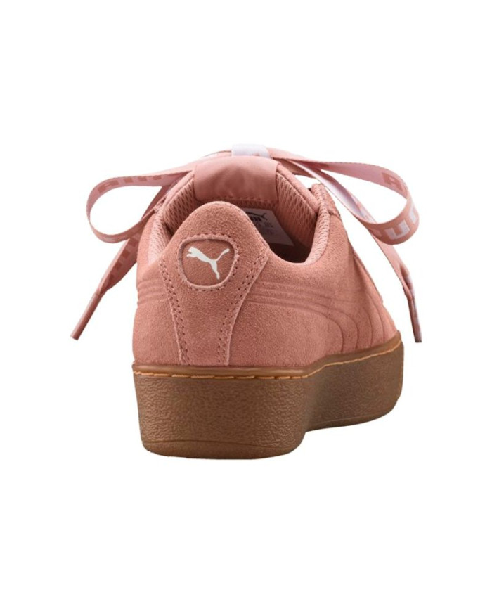 Buty damskie Puma VIKKY PLATFORM RIBBON 36531402 Różowe - Sklep online Mastersport